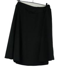 Dámská černá midi sukně 