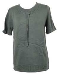 Dámské tmavošedé pletené tričko Damart 