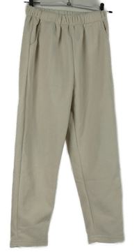 Dámske smotanové menšestrové nohavice