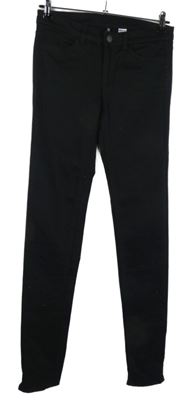 Dámske čierne skinny rifle H&M