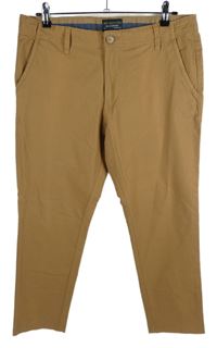 Pánské pískové plátěné chino kalhoty New Nautical