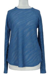 Dámske modré vzorované tričko Asos
