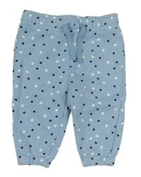Světlemodré tepláky se srdíčky Primark