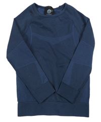 Tmavomodré funkční triko 