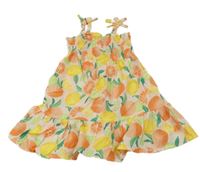 Farebné ľahké šaty s ovociem Primark