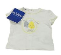 Nové - biele tričko s hruškami