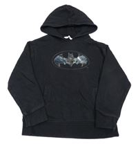 Čierna mikina s Batmanem a kapucňou MNG