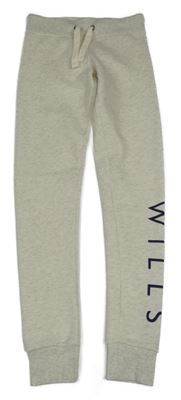 Béžové melírované tepláky s nápisem jack wills