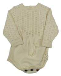 Vanilkové pletené body 