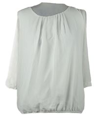 Dámska biela šifónová blúzka C&A