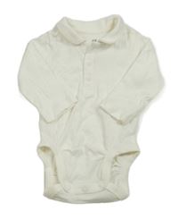 Biele body s golierikom H&M