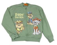 Khaki propínací mikina - Tlapková patrola Nickelodeon