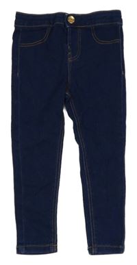 Tmavomodré džegíny Denim Co.