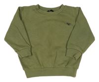 Khaki mikina s dinem Next