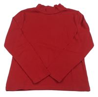 Červené tričko s rolákom H&M