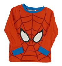 Červeno-modré pyžamové triko se Spide-manem H&M