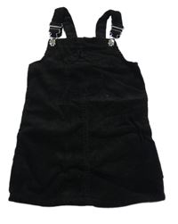 Čierne menšestrové šaty s vreckom Denim Co.