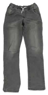 Šedé teplákové rifle Y.F.K.