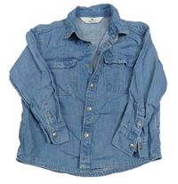 Světlemodrá riflová košile H&M