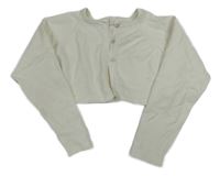 Smotanové svetrové bolerko Zippy