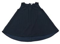 Tmavomodré vzorované šaty Lmtd