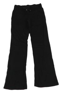 Černé flare tepláky H&M