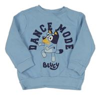 Světlemodrá mikina s Bluey