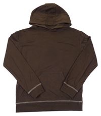 Kávová mikina s kapucňou Primark