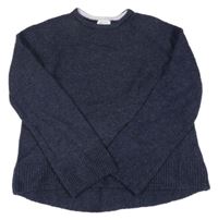 Tmavomodrý sveter H&M