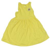 Žlté šaty s kopretinou F&F