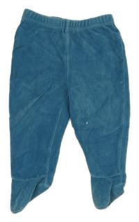 Petrolejové sametové polodupky OBaïBi