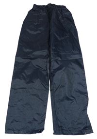 Tmavomodré šušťákové nepromokavé nohavice Wetplay