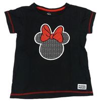 Čierne tričko s Minnie zn. Disney