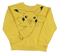 Žltá mikina s Pikachu H&M