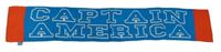 Modro-červená šál s nápisem - Kapitán Amerika Tu