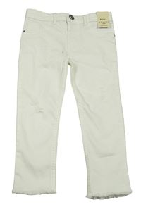 Nové - Smetanové mid rise rifle River Island