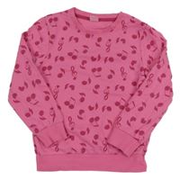 Ružová mikina s notami Little Kids