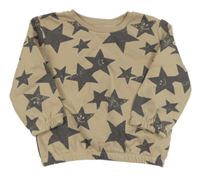 Béžová mikina s hviezdami Primark