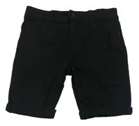 Čierne rifľové kraťasy Denim Co.