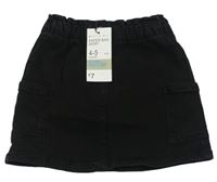 Čierna rifľová sukňa Primark