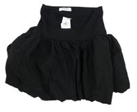 Nové - čierna šušťáková balónová sukňa zn. Primark