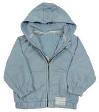 Svetlomodrá prepínaci mikina s kapucňou George