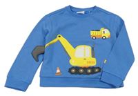 Modrá mikina s bágrom Lily & Dan