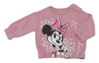 Ružová mikina s Minnie PRIMARK