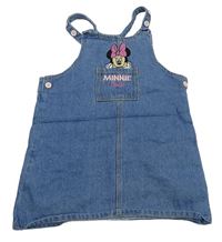 Modré rifľové na traké šaty s Minnie Primark