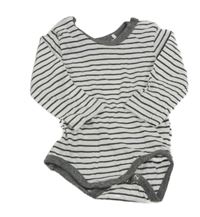 Bielo-sivé pruhované body Topomini