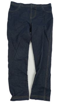 Modré legíny riflové vzhledu Primark