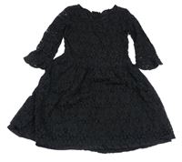 Černé krajkové šaty H&M