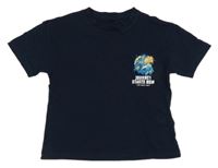 Tmavomodré tričko s orelom LC Waikiki