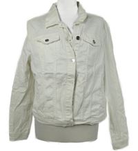 Dámská smetanová riflová bunda Peacocks 